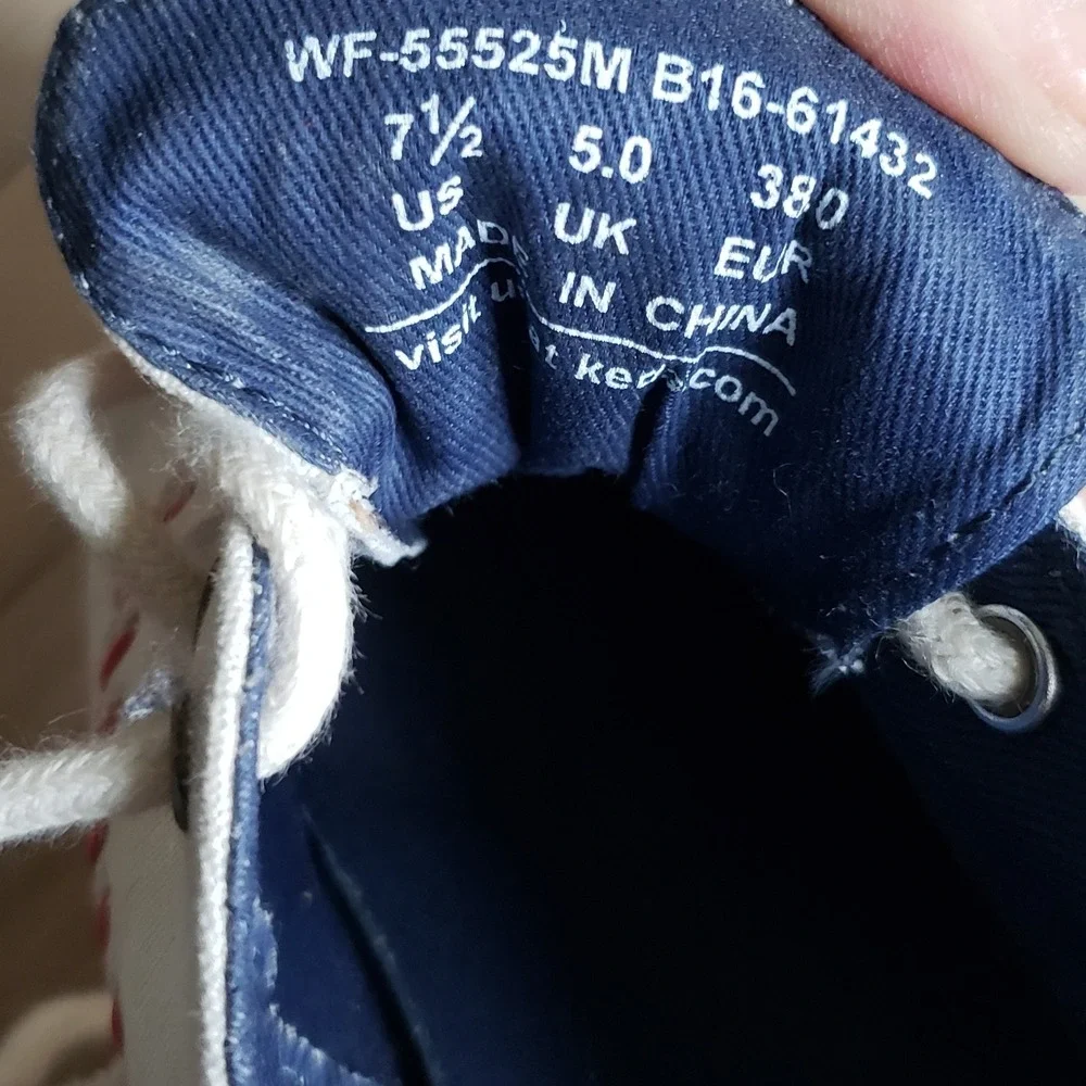 Keds Sneakers MLB Chicago Cubs Womens 7.5M Baseball Low Top WF55525M Shoes